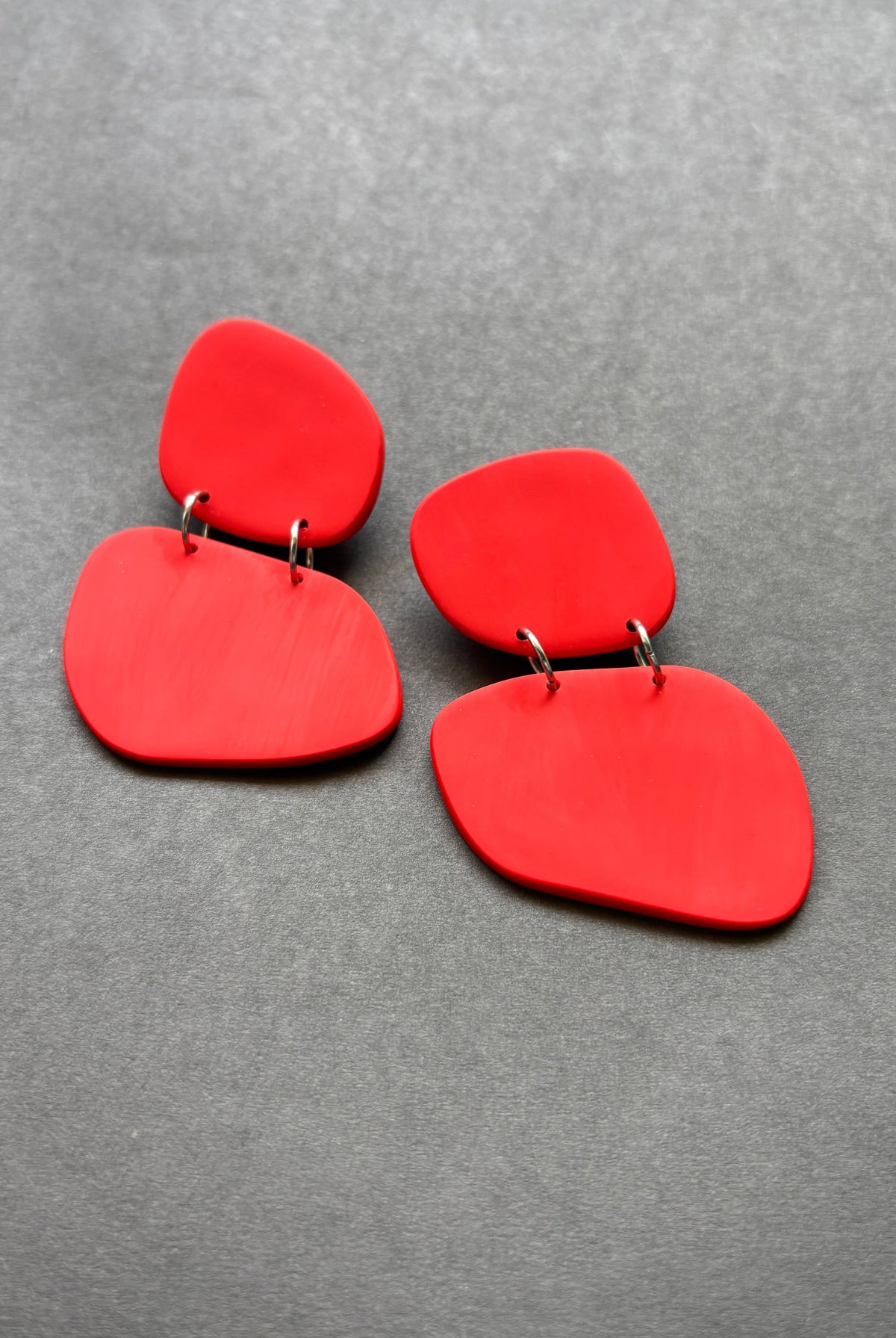Classic Quads - Red - CiceroniEarringsColoured Ears