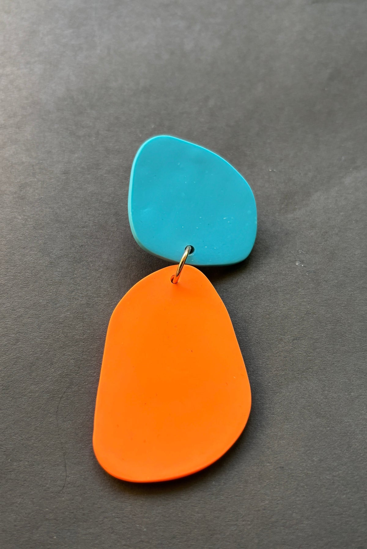 Classic Quads - Turquoise and Orange - CiceroniEarringsColoured Ears
