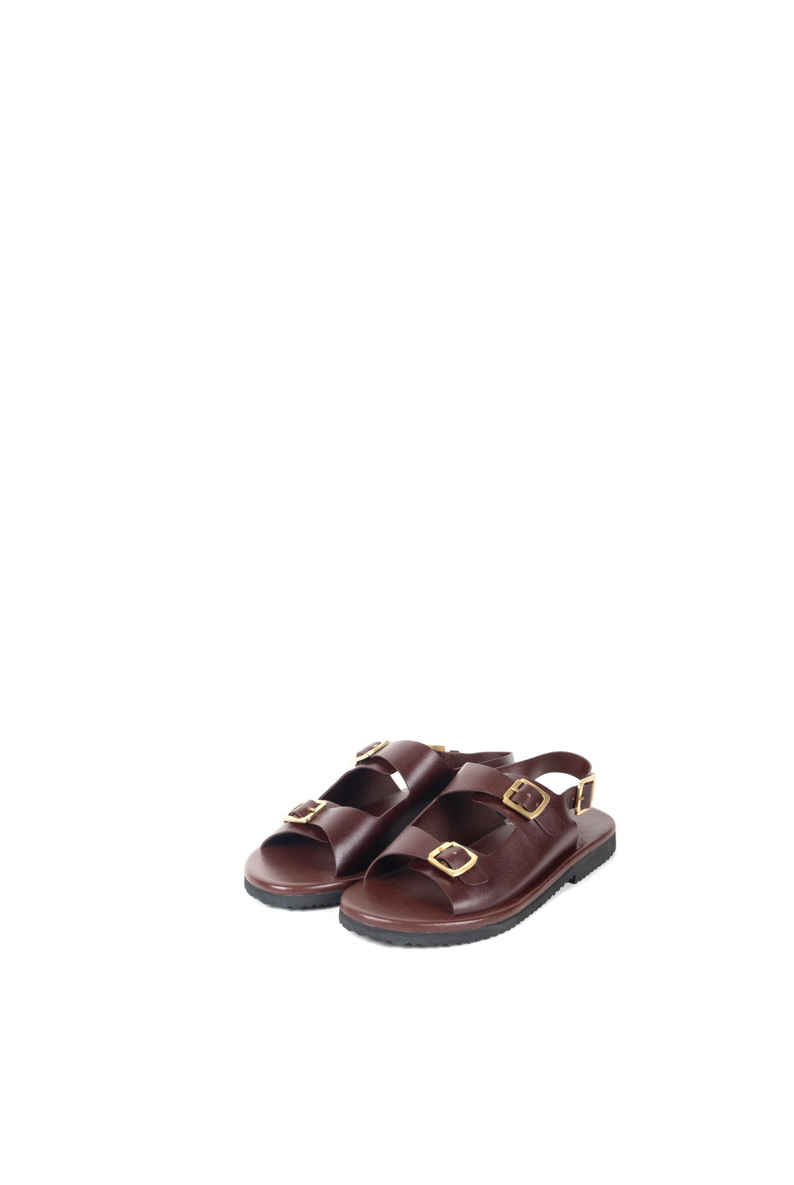 Classic Two Strap Leather Women's Sandals - CiceroniSandalsSlomotion