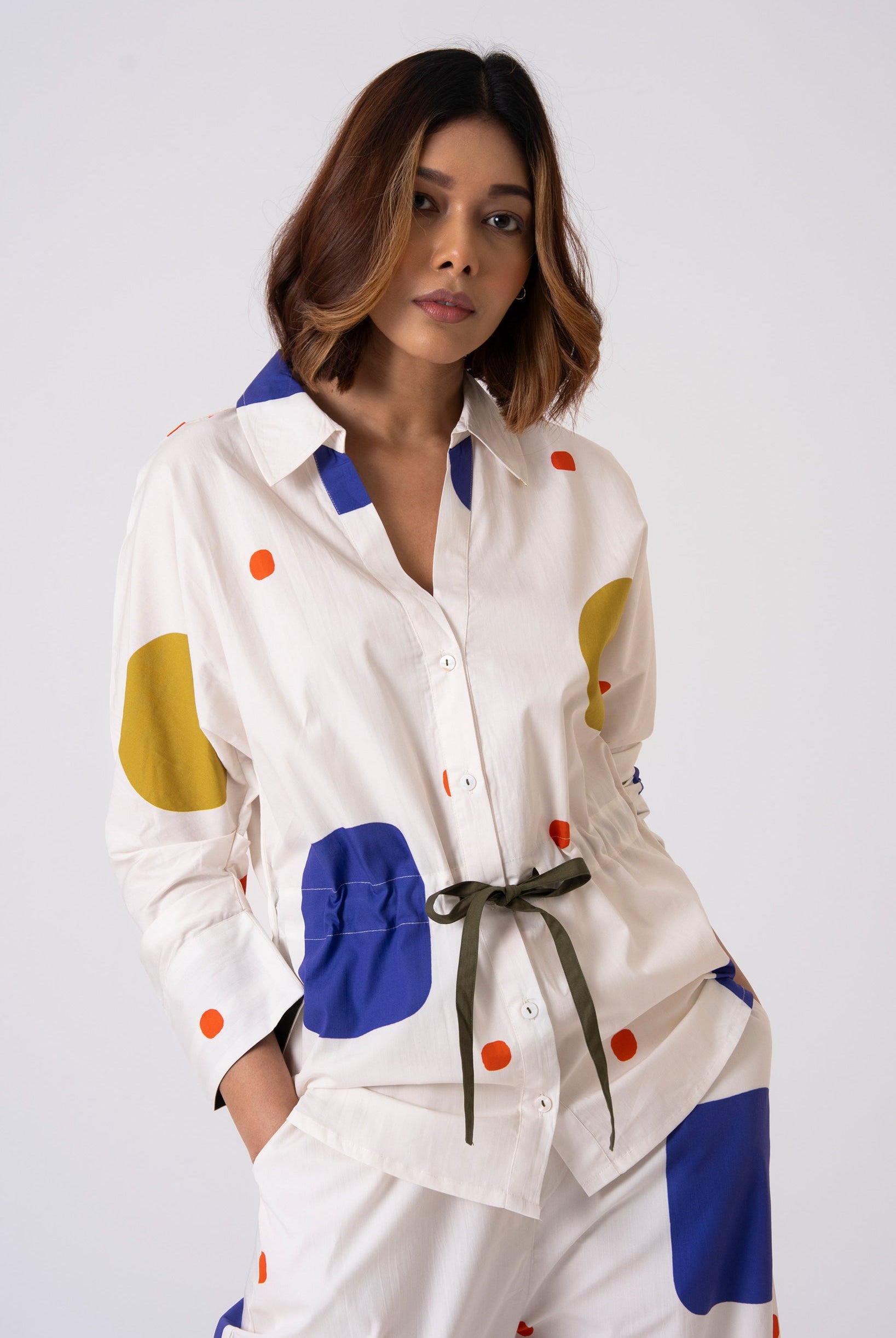 Clay Shirt - Blue - CiceroniWomen ShirtsThe Kaatn Trail
