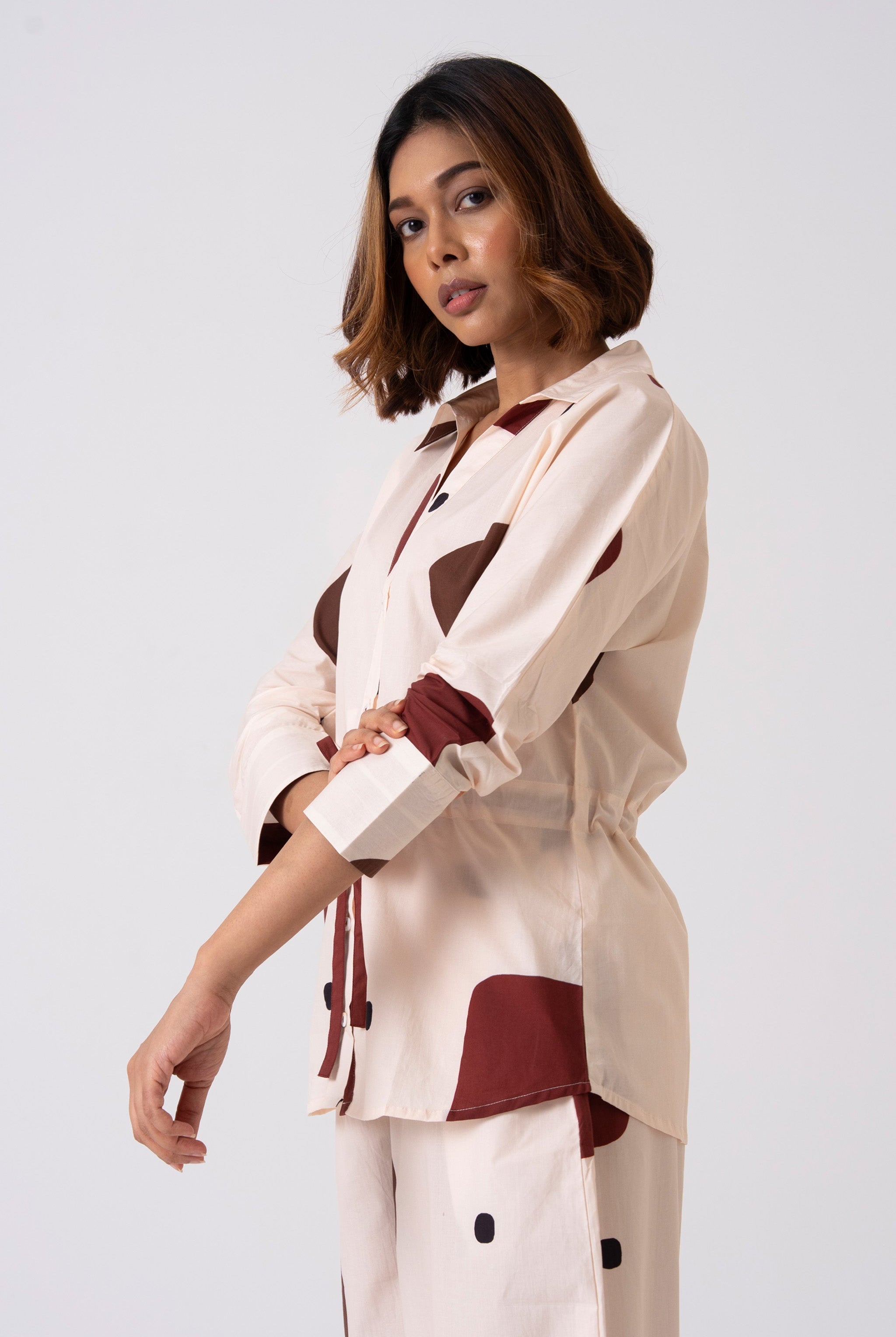 Clay Shirt - Brown - CiceroniWomen ShirtsThe Kaatn Trail