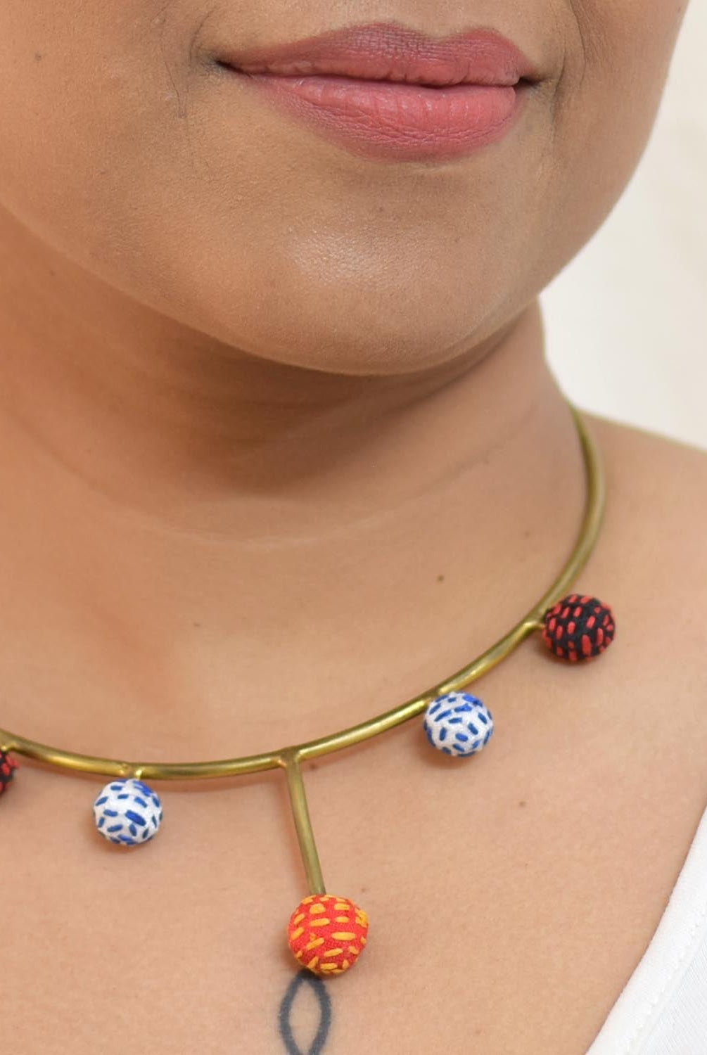 Cleo Neckpiece - Multicolour - CiceroniNeckpiecePaulami