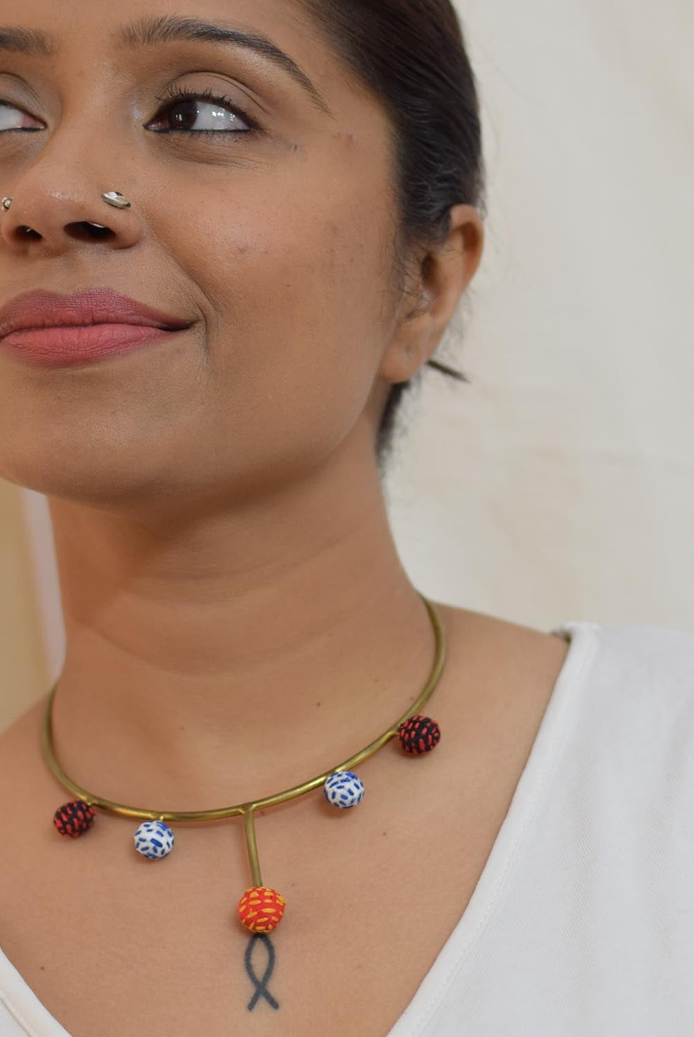 Cleo Neckpiece - Multicolour - CiceroniNeckpiecePaulami