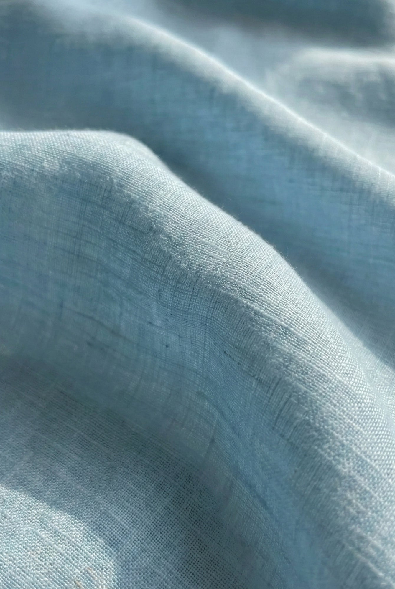 Cloud Blue 100% Pure Linen Button Down Shirt - CiceroniMen Shirtsbhrāta