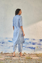 Cloud Blue Kurta Set - CiceroniKurta SetsCanoopi