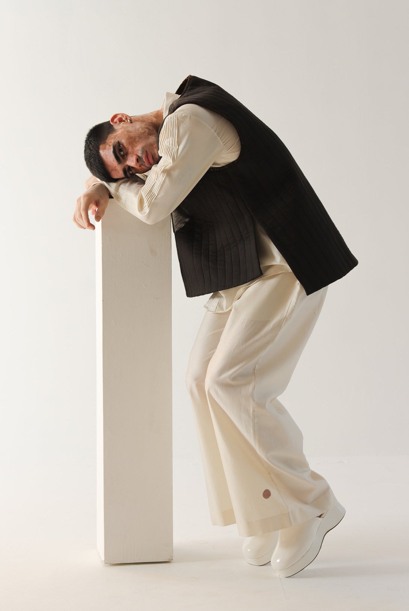 Cloud White Mens Co - ord Set - CiceroniCo - ord SetTil