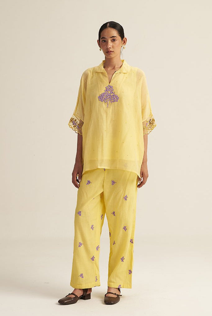 Clover Set - Butter Yellow - CiceroniCo-ord SetGaach