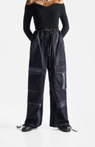 Coal Dry Brush Cargo Pants - CiceroniPantsEkastories