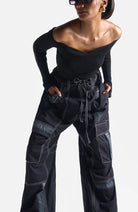 Coal Dry Brush Cargo Pants - CiceroniPantsEkastories