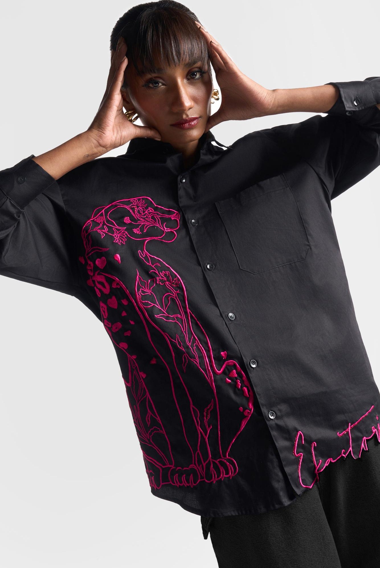 Coal Pink Eka Shirt - CiceroniShirtsEkastories