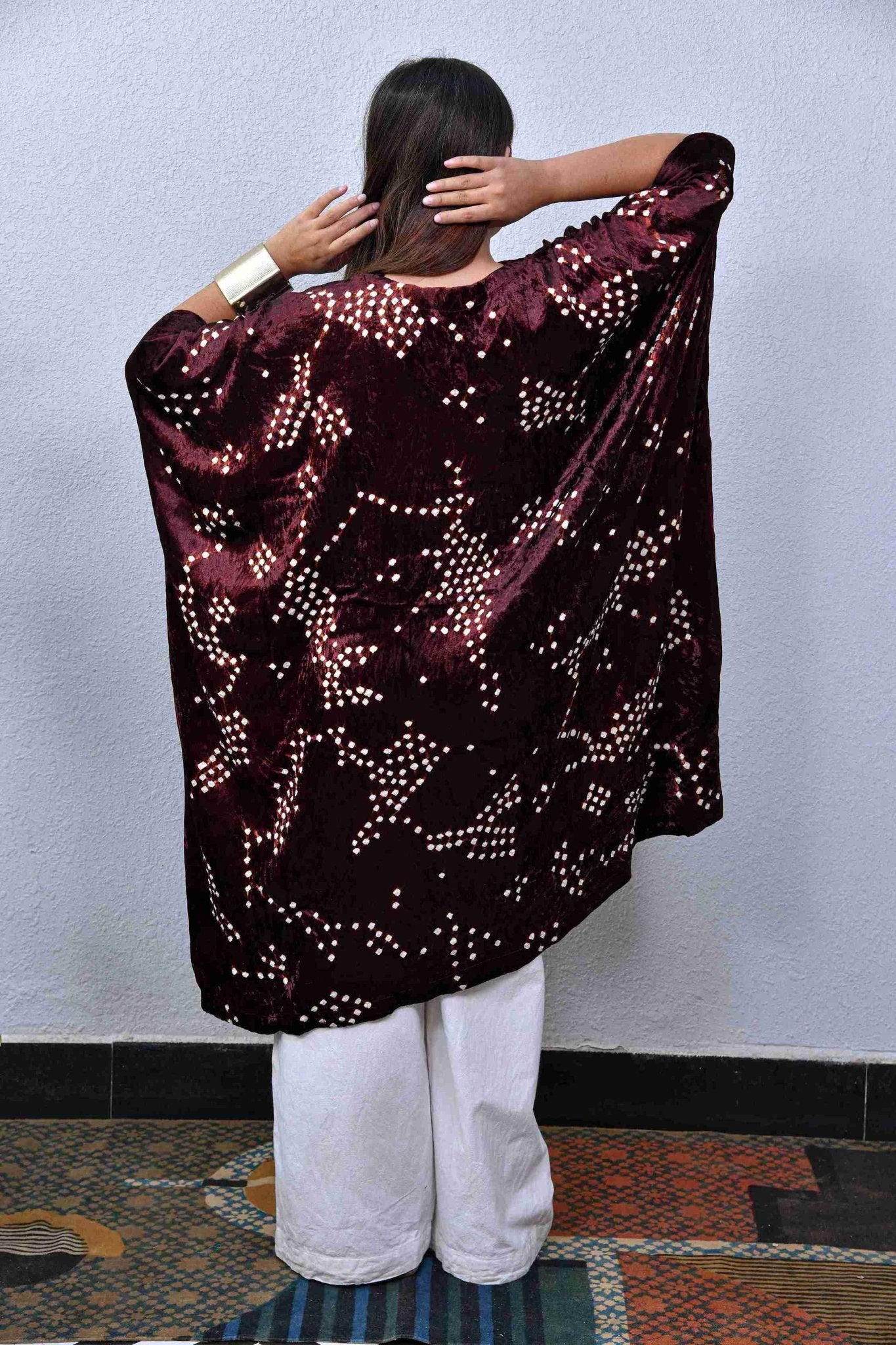 Cocoa Abstract Dress - CiceroniDressesYD Aashiya