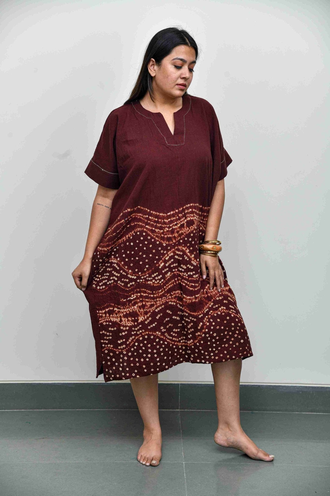 Cocoa Lehar Dress - CiceroniDressesYD Aashiya