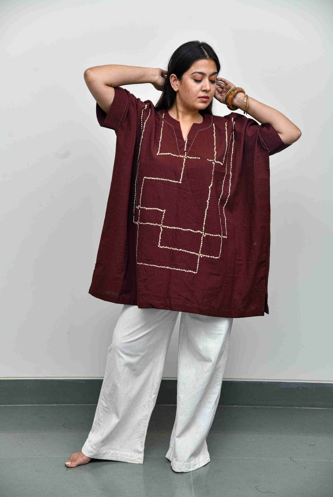 Cocoa QR Code Top - CiceroniTopsYD Aashiya