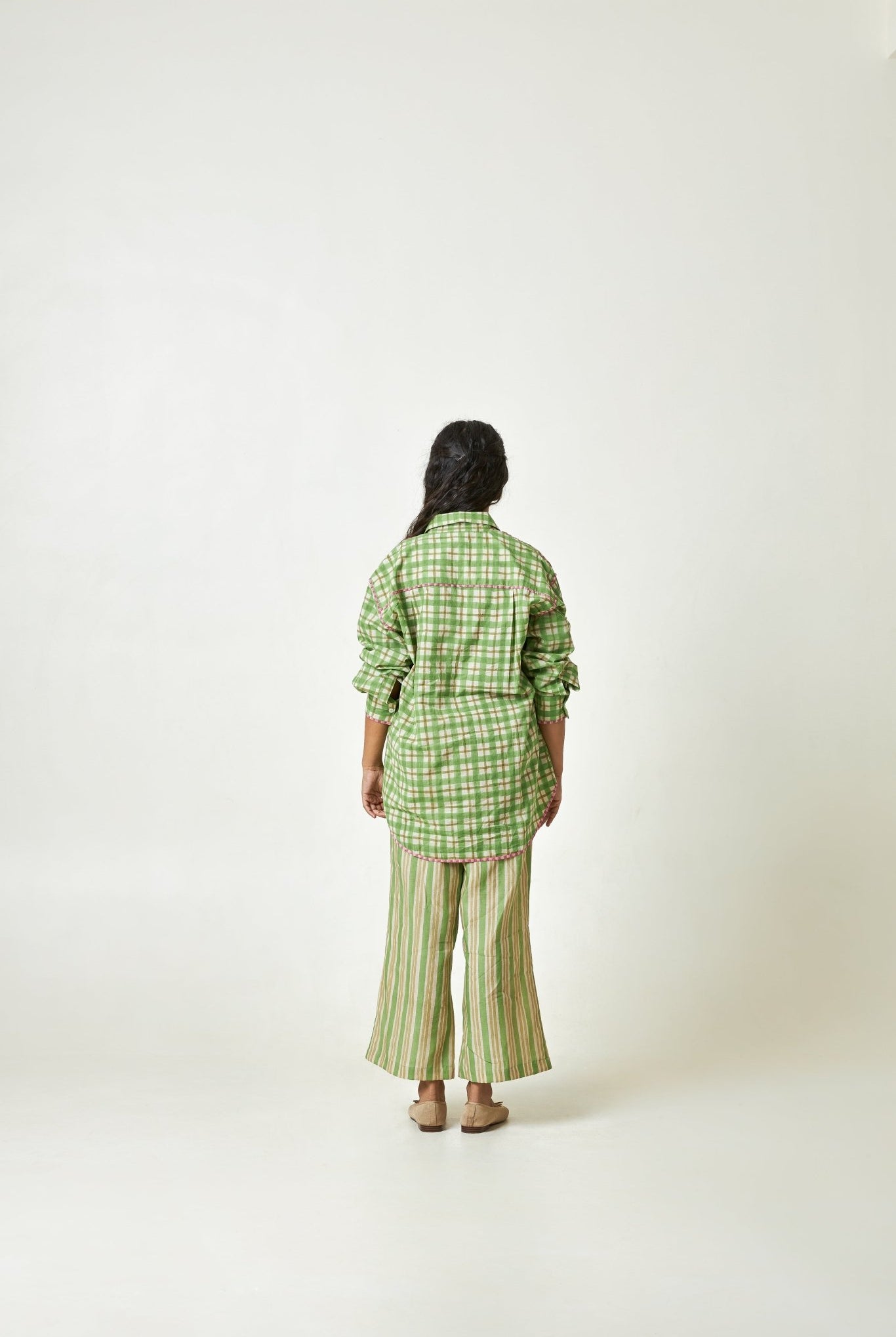 Coconut Grove Block Printed Shirt - CiceroniShirtPants and Pajamas