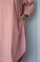 Coffee Pink Anti - fit Kurta with Placket - CiceroniKurta, Everyday WearHouse of Moxa