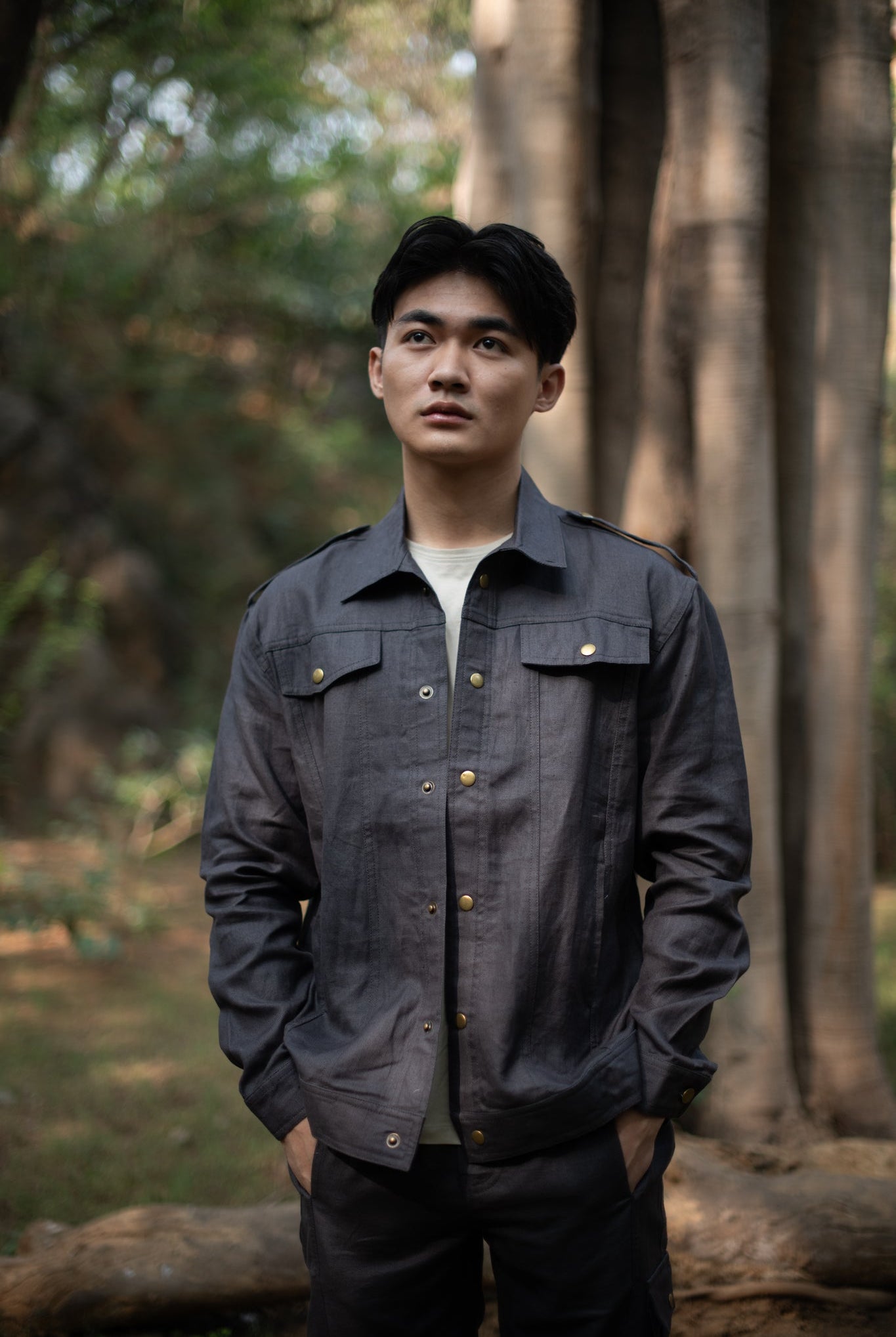 Collingwood Oversized Jacket - Grey - CiceroniJacketsThe Terra Tribe