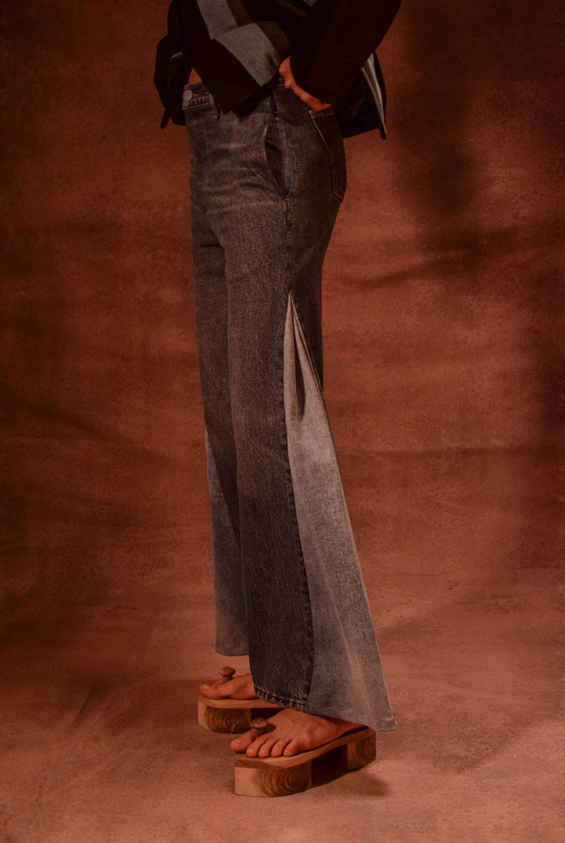 Color Block Godet Pants - CiceroniPantsAnam Husain