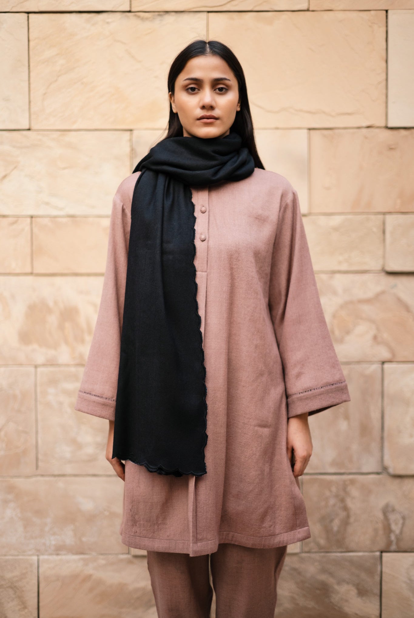 Columbine Stole - Black - CiceroniStoleRAAS Life