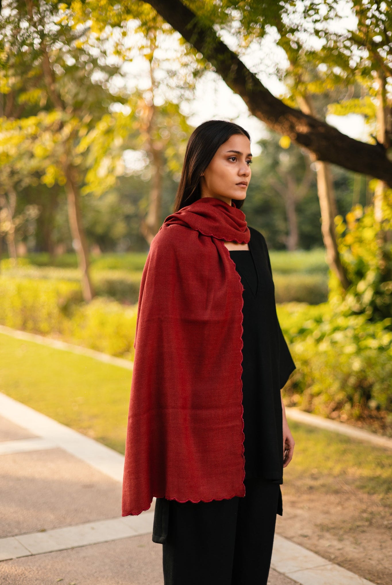 Columbine Stole - Maroon - CiceroniStoleRAAS Life