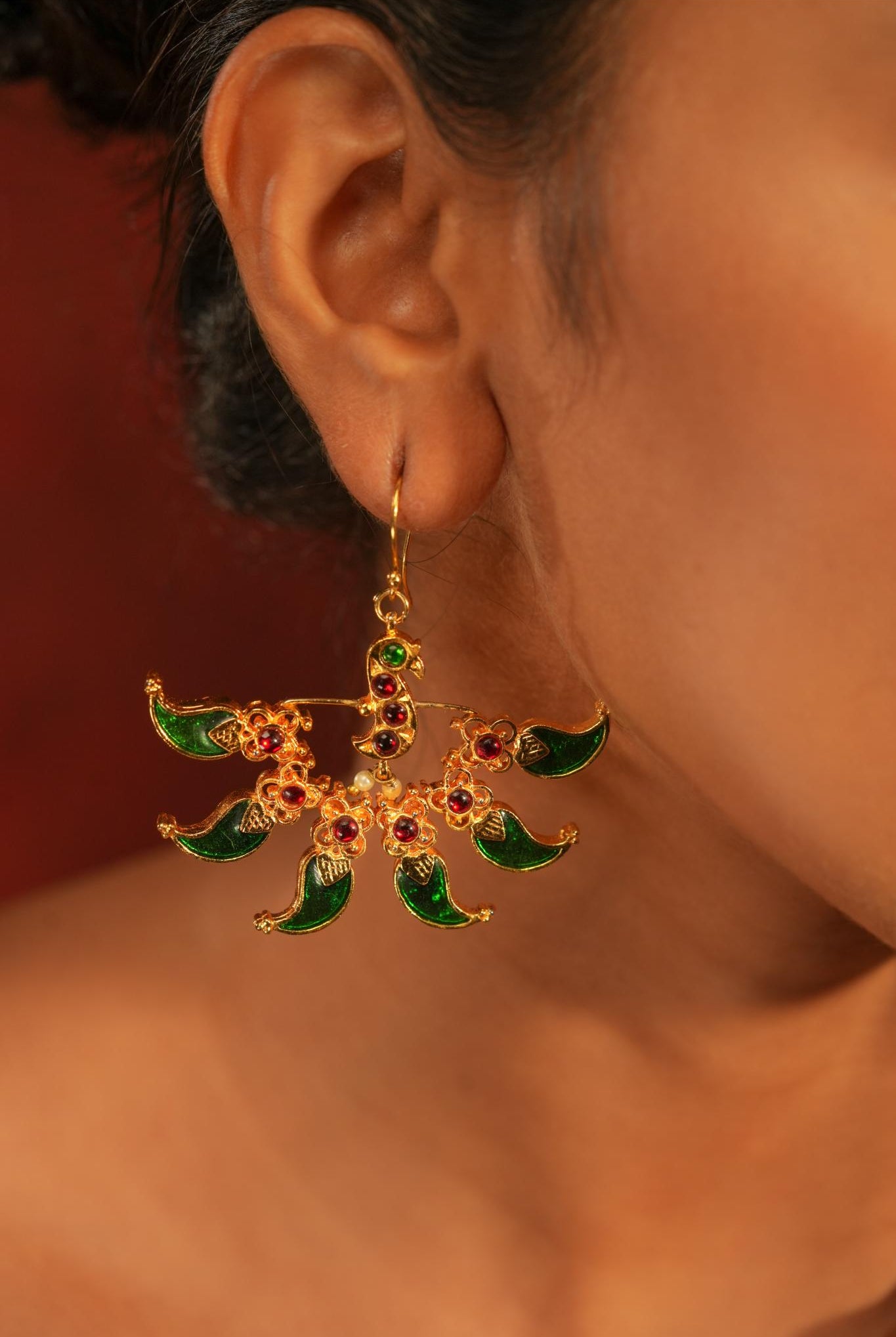 Contemporary Maanga Earring - CiceroniEarringsAarika