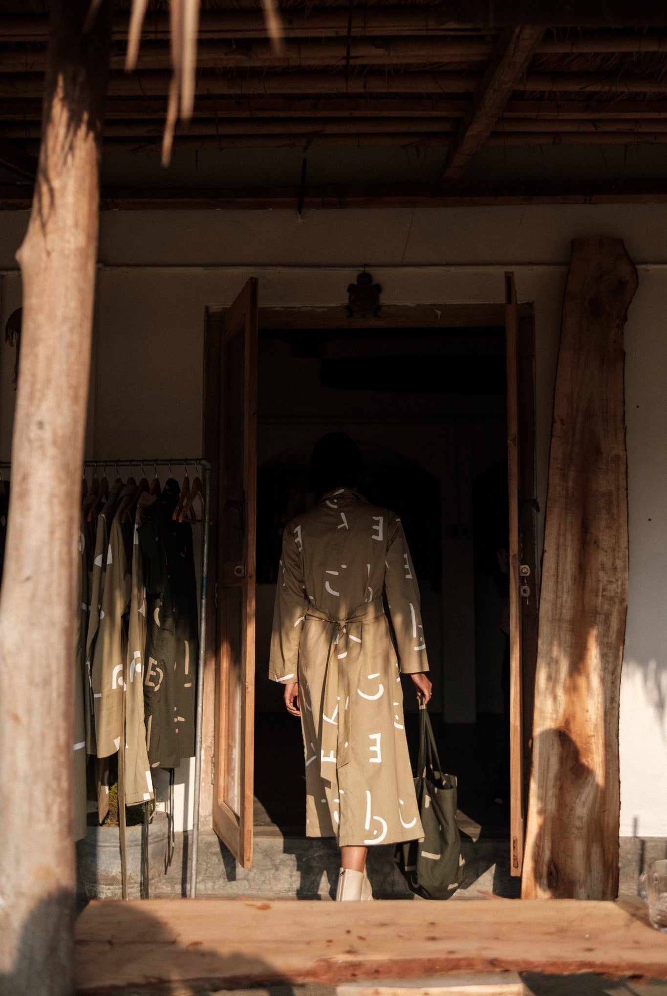 Copenhagen Trench - Printed - CiceroniTrench CoatThe Terra Tribe