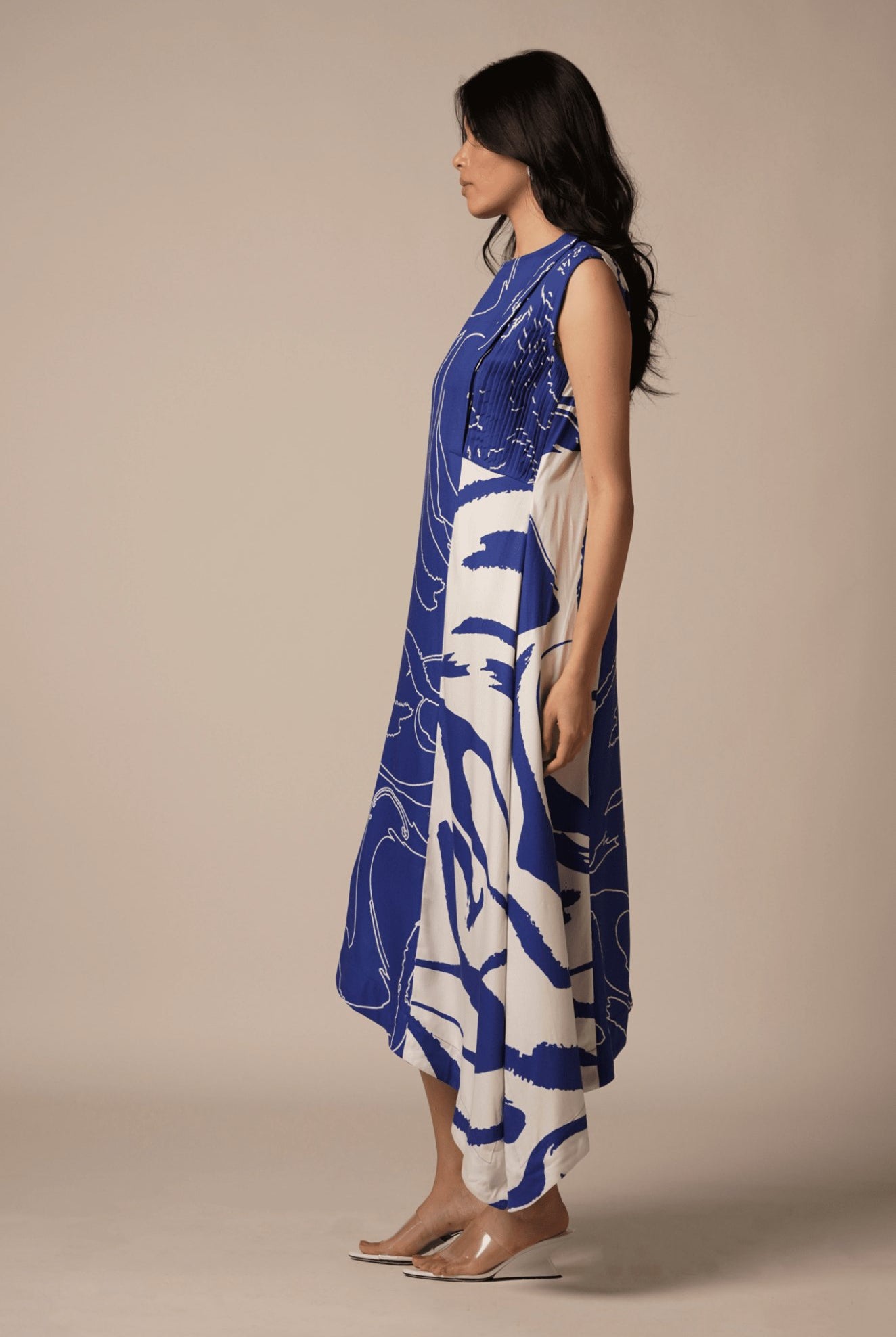 Cora - Cari Pleated Dress - CiceroniDressesAdvait