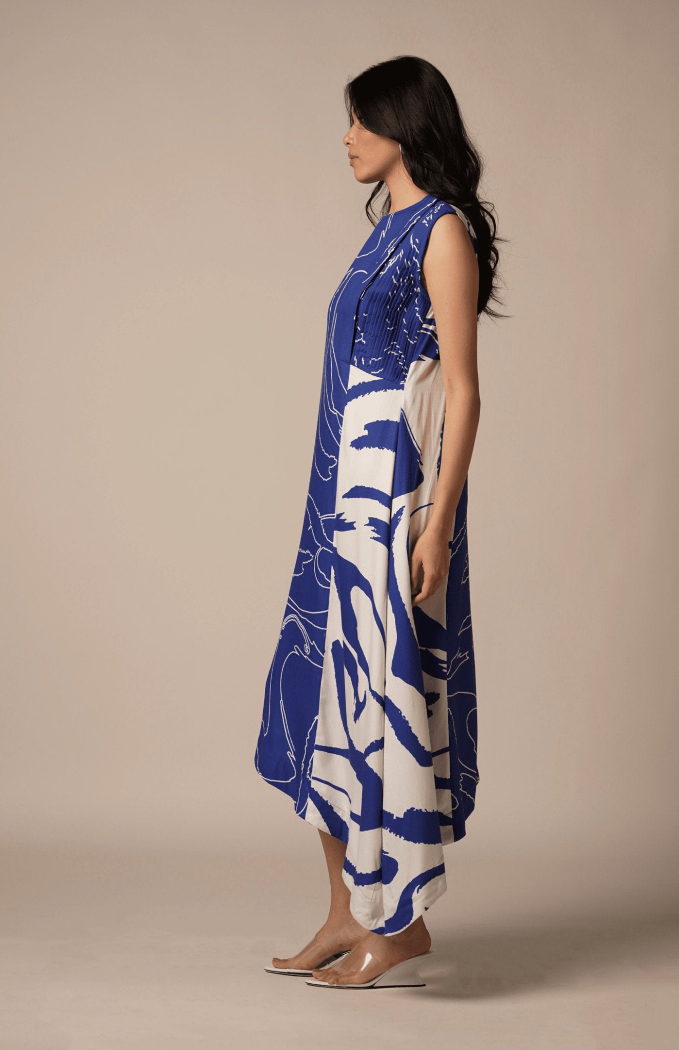 Cora - Cari Pleated Dress - CiceroniDressesAdvait