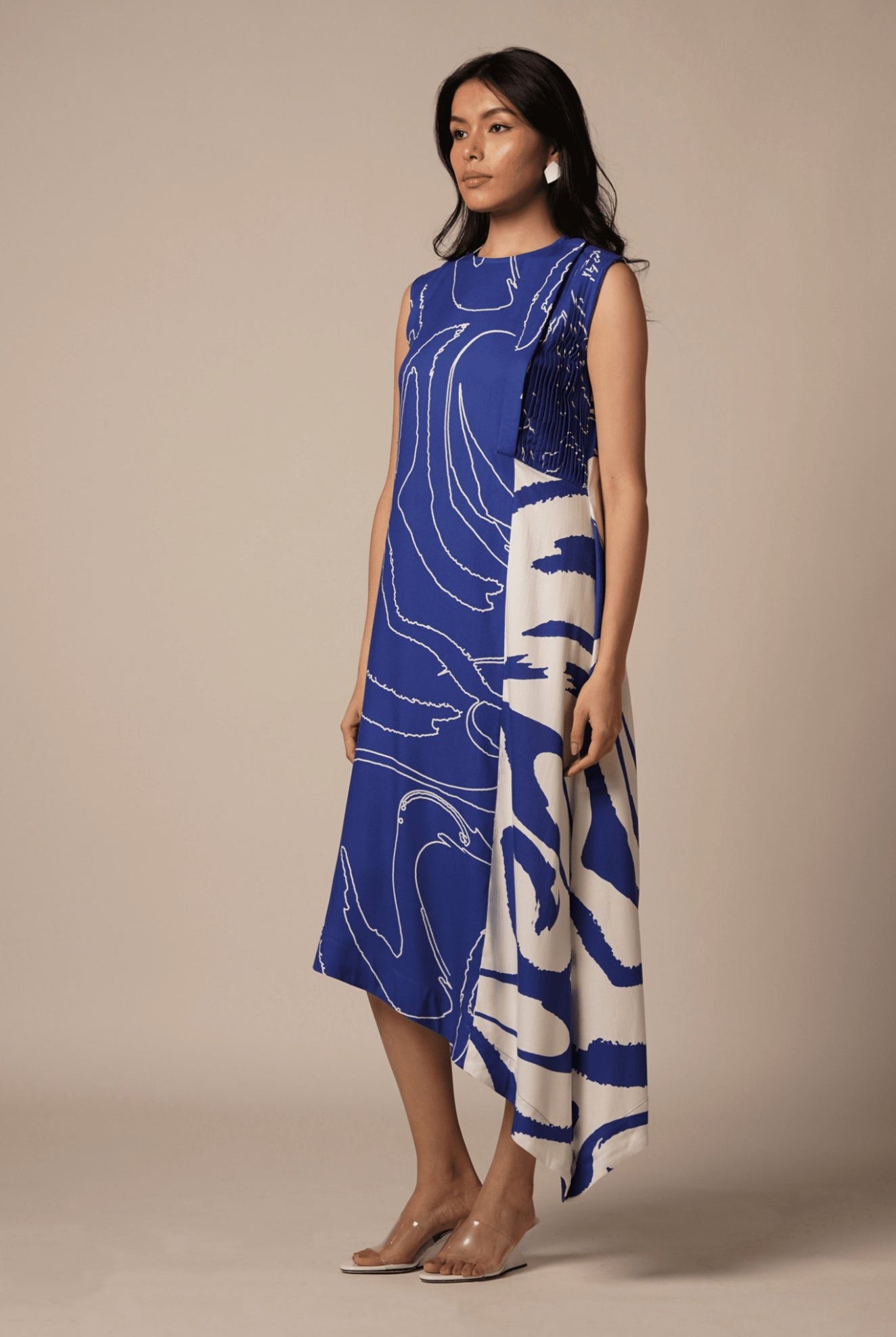 Cora - Cari Pleated Dress - CiceroniDressesAdvait