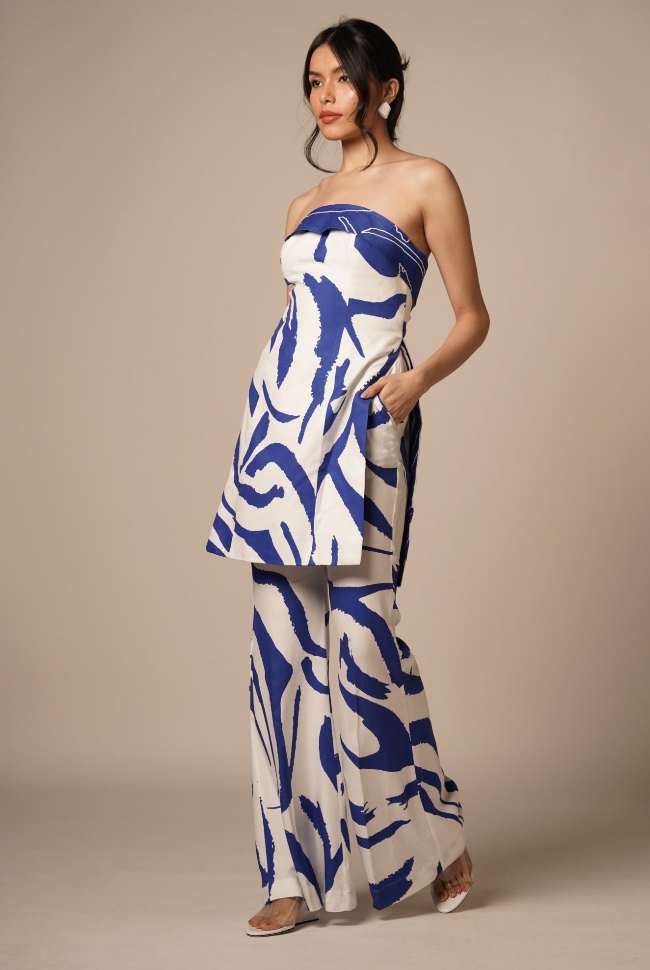 Cora Flared Trouser - CiceroniTrousersAdvait