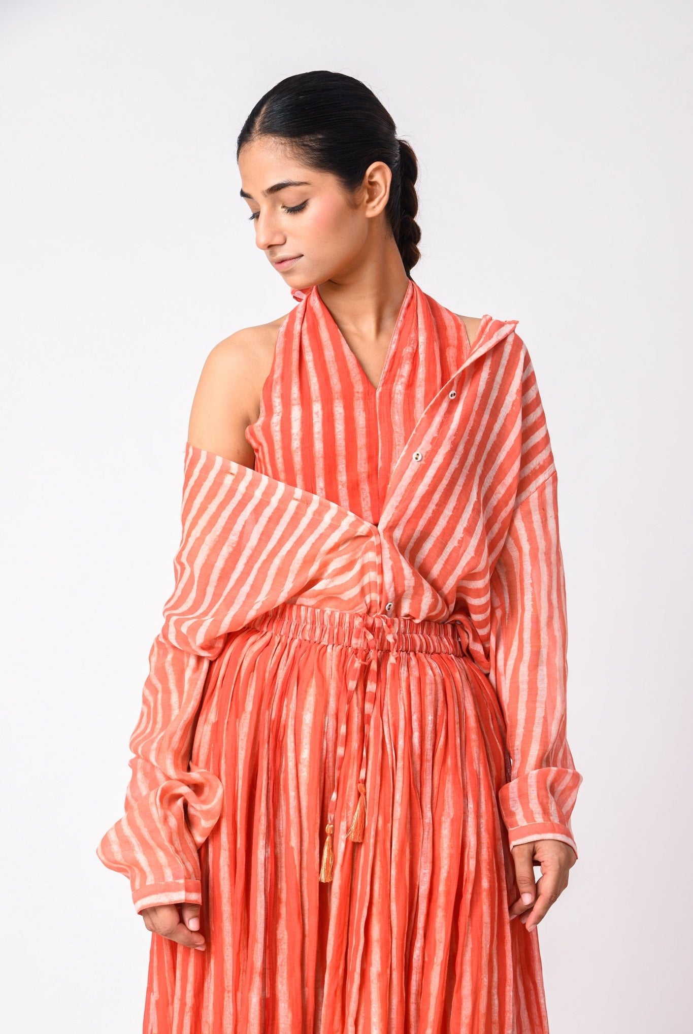 Coral Shirt Co - Ord Set - CiceroniCo - ord SetJayati Goenka