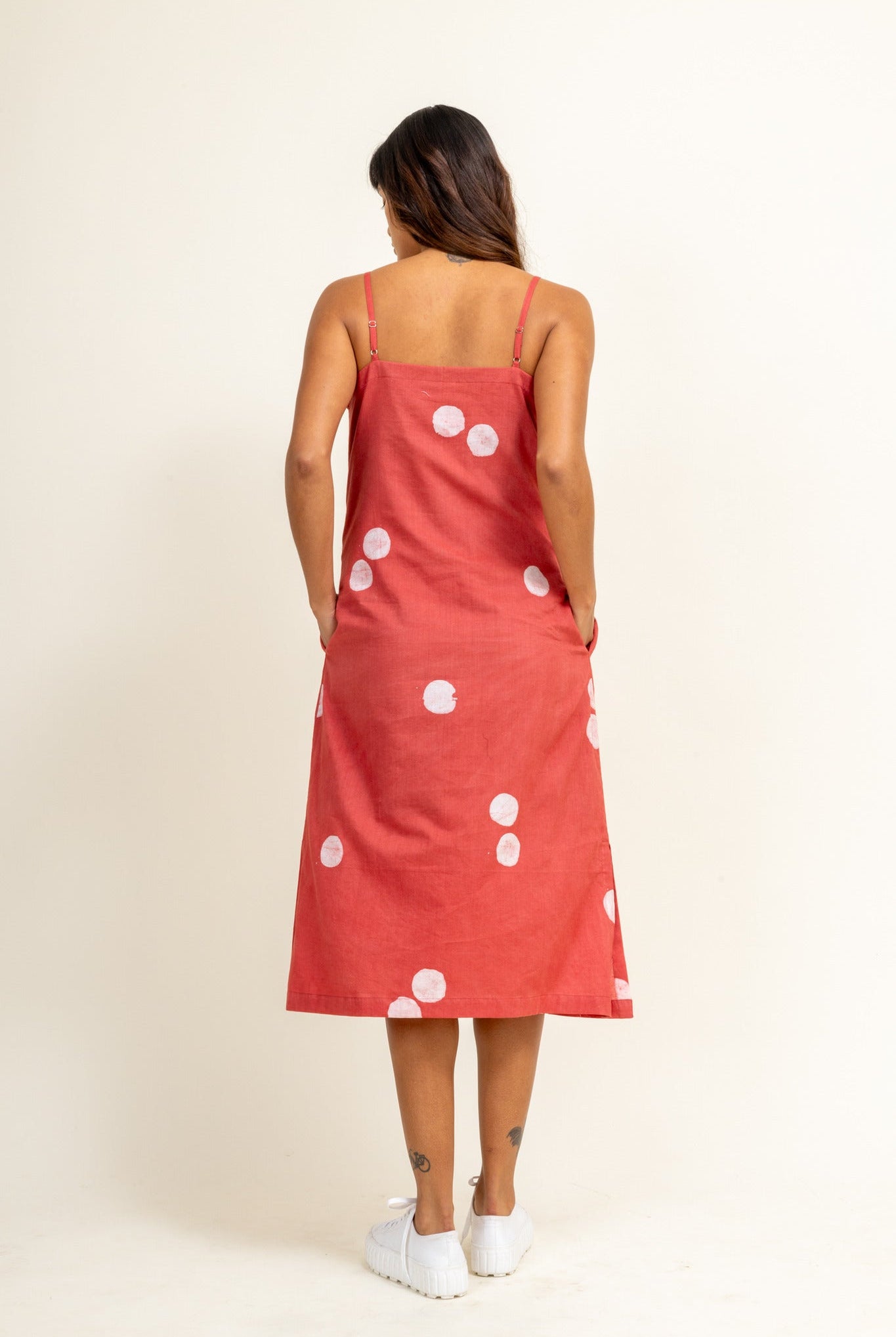 Coral Slip Dress - CiceroniDressesDoodlage