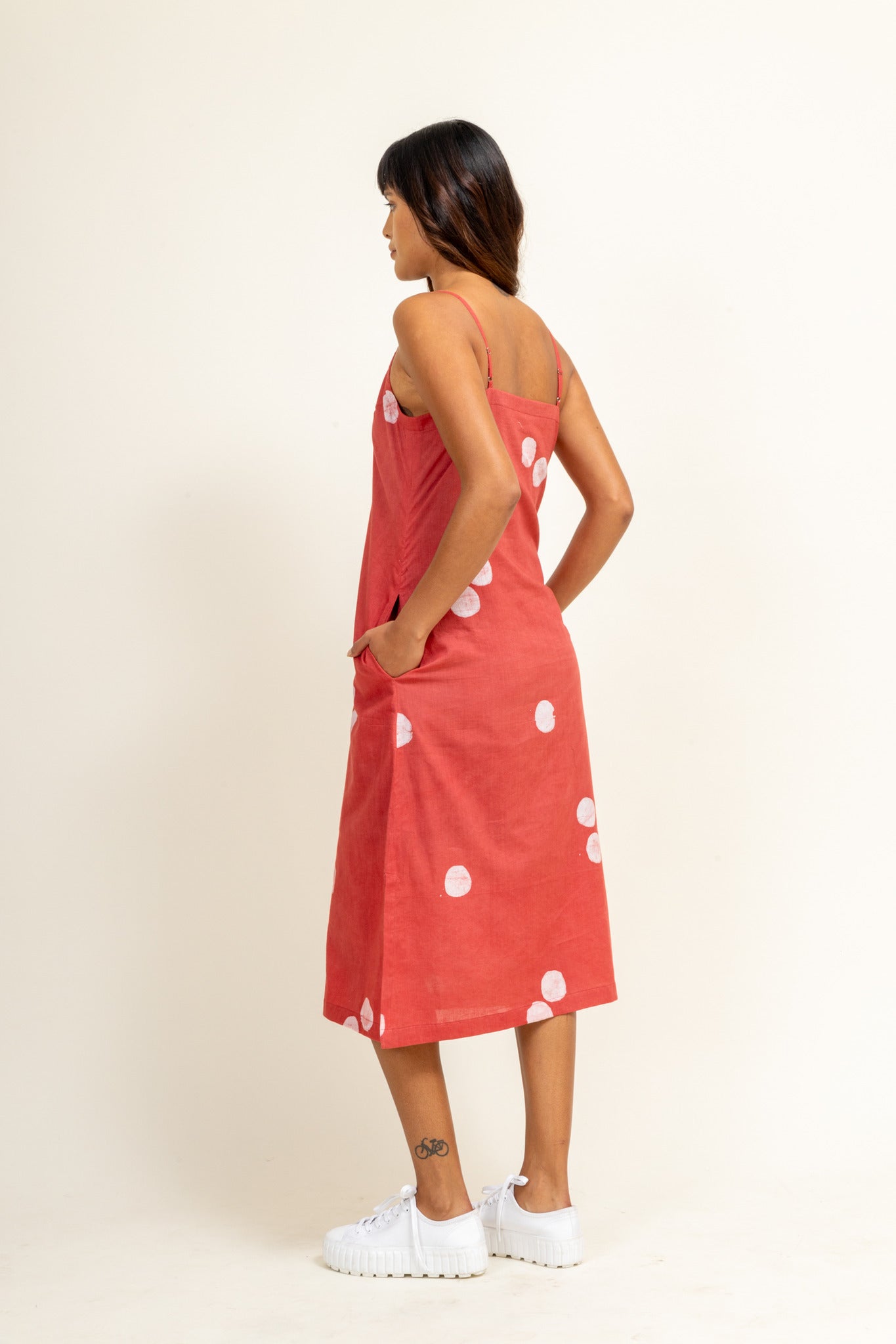 Coral Slip Dress - CiceroniDressesDoodlage