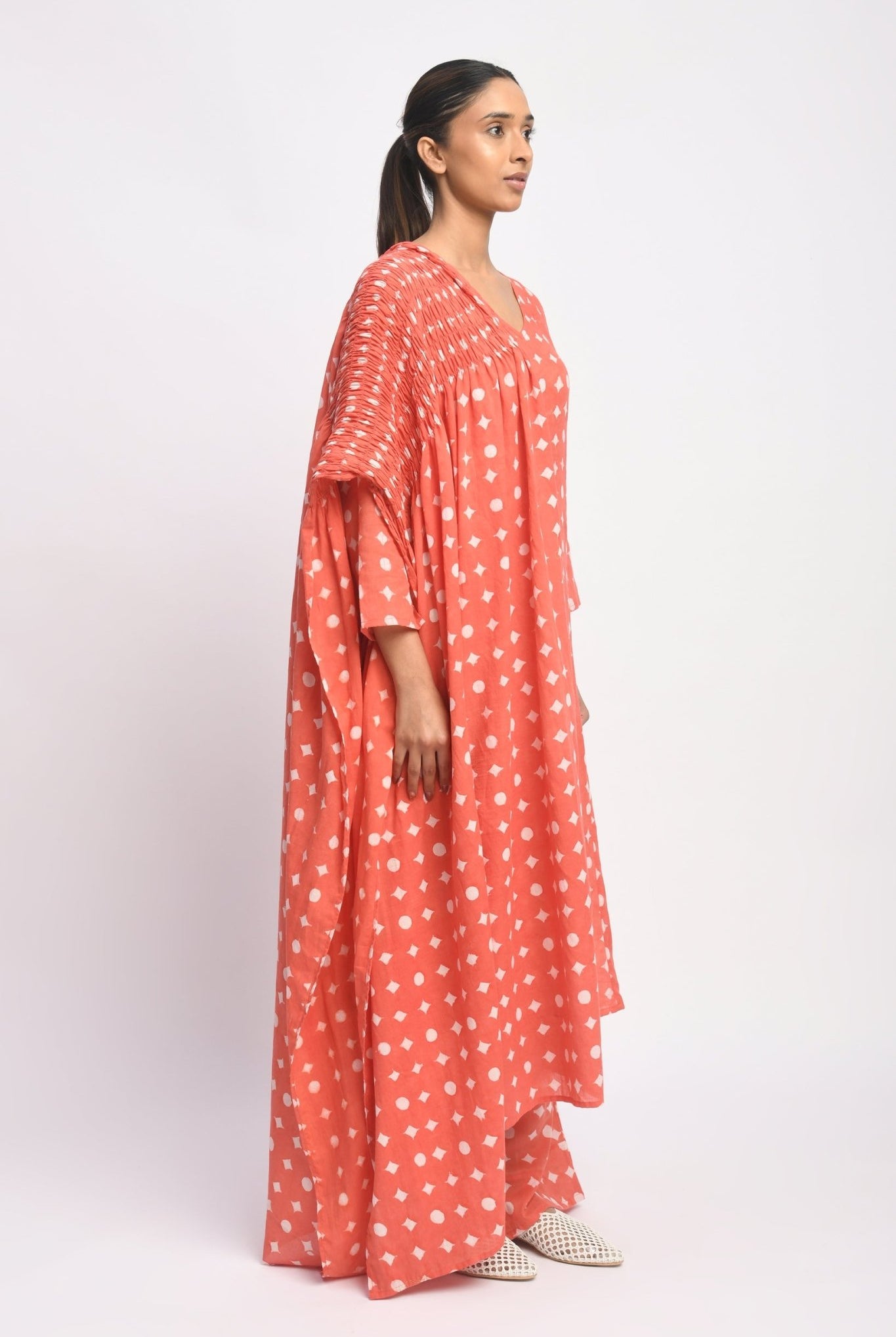 Coral Suit Set - CiceroniKurta Set, Everyday WearJayati Goenka