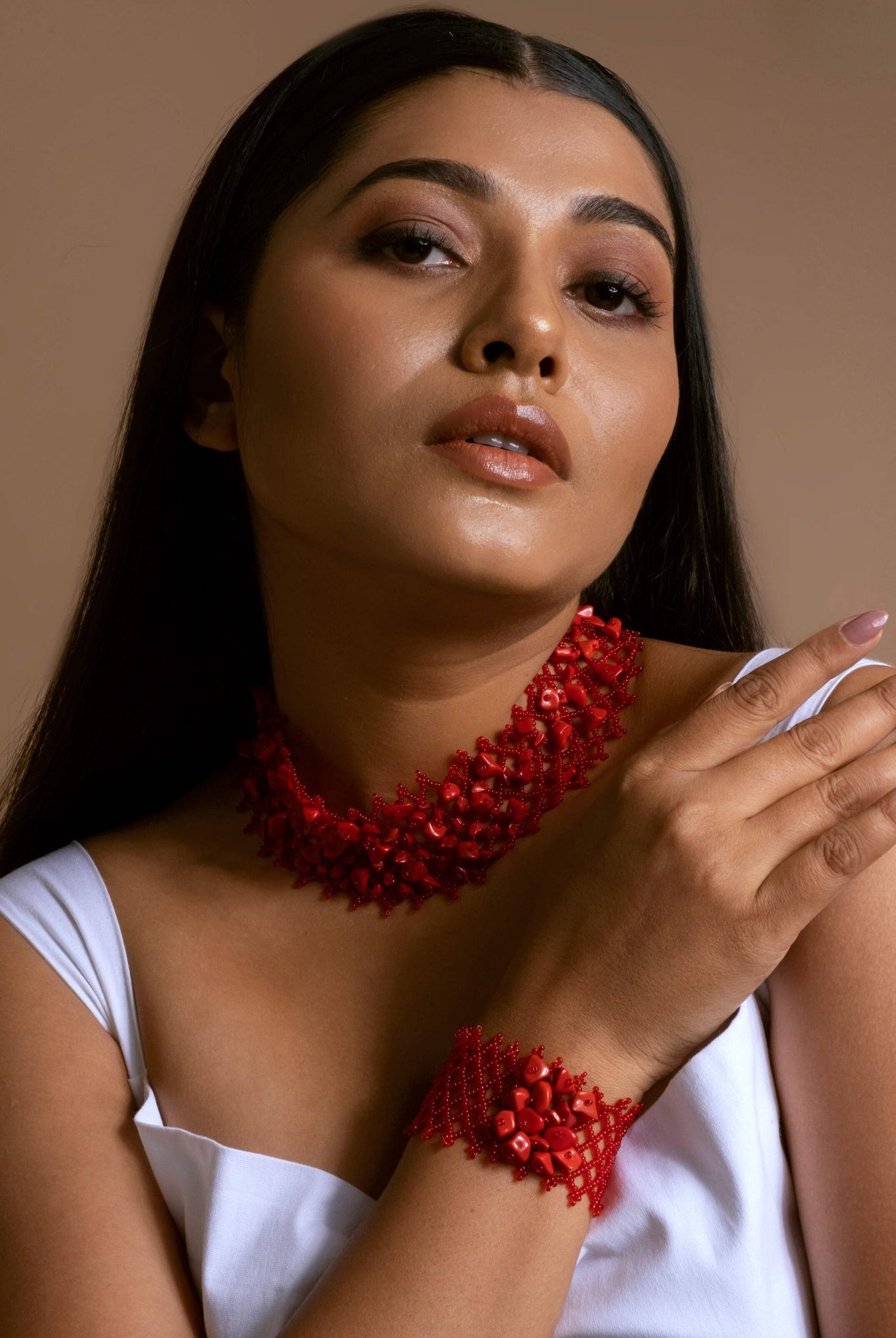 Coralee Necklace - CiceroniNecklaceMelo