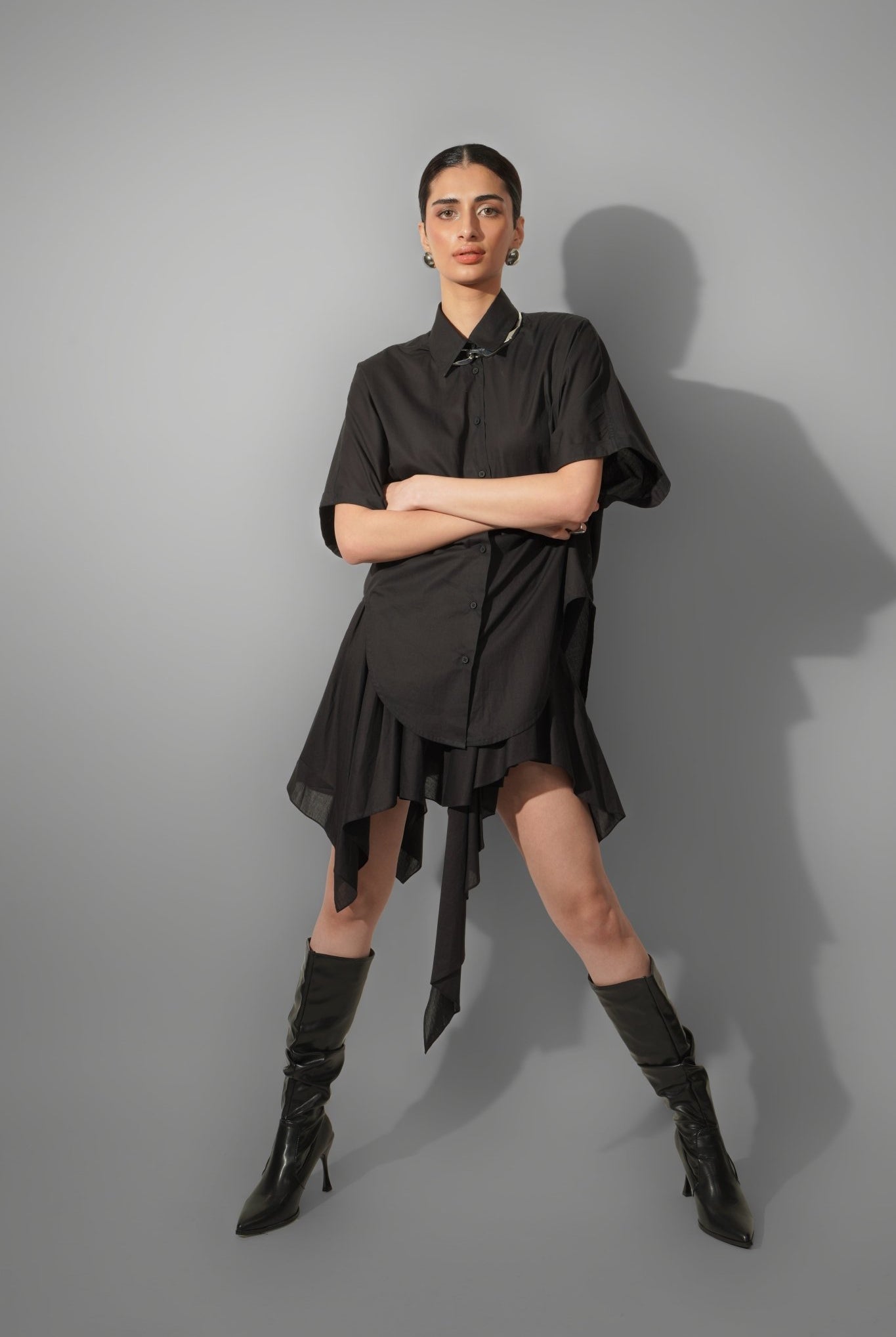 Cottton Oversized Shirt - CiceroniShirtPriyanca Khanna