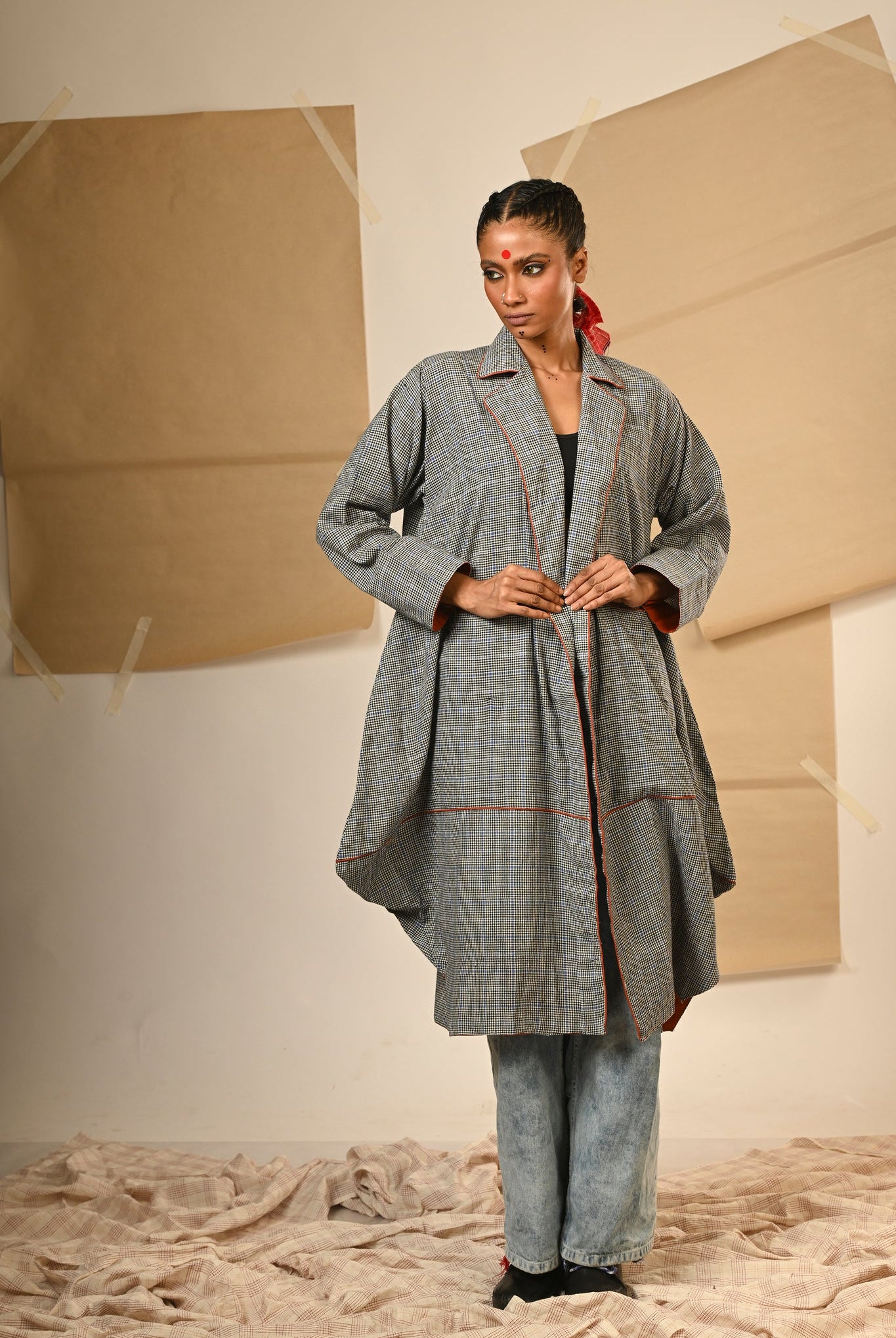 Cowl Jacket - CiceroniJacketsPrathaa