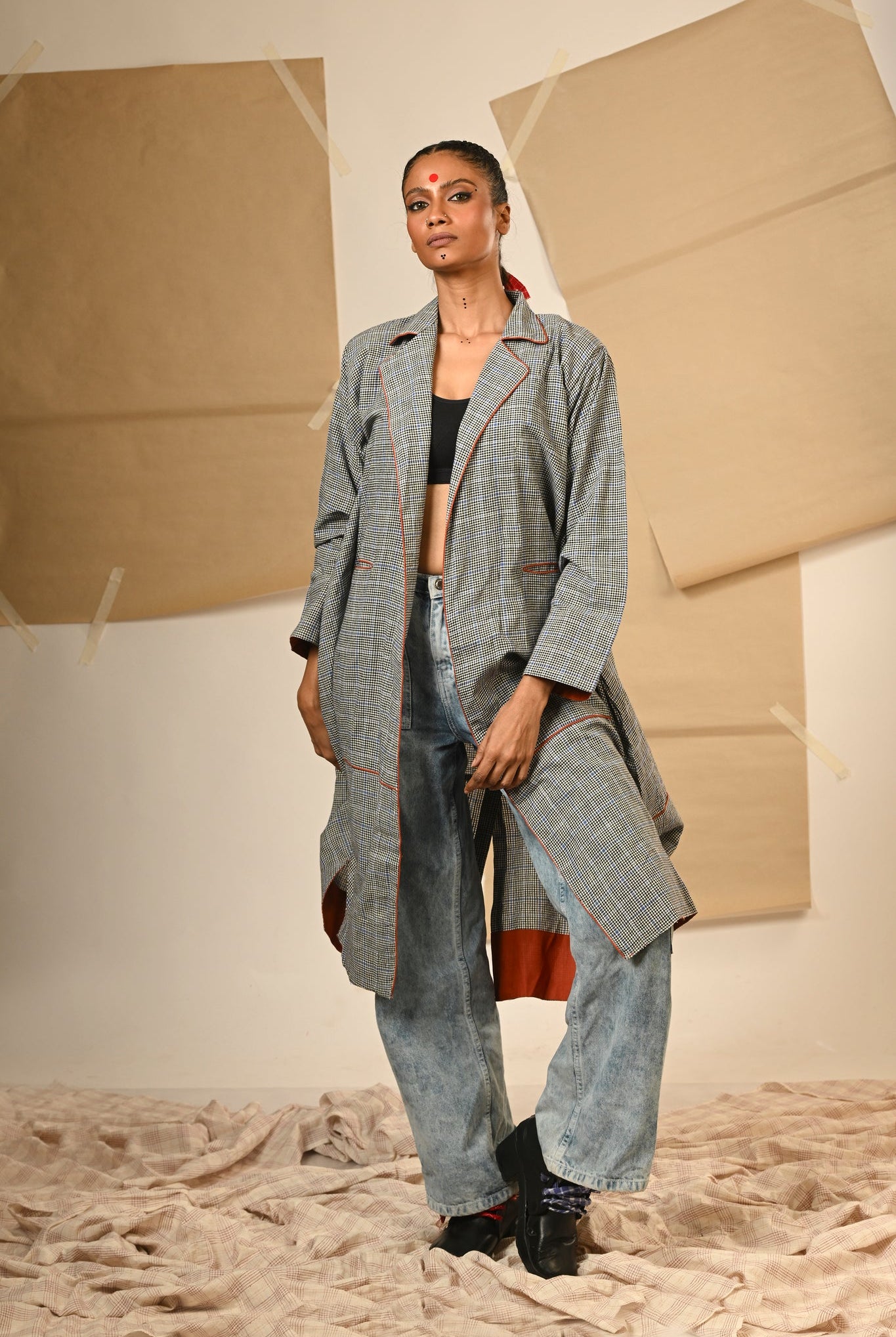 Cowl Jacket - CiceroniJacketsPrathaa