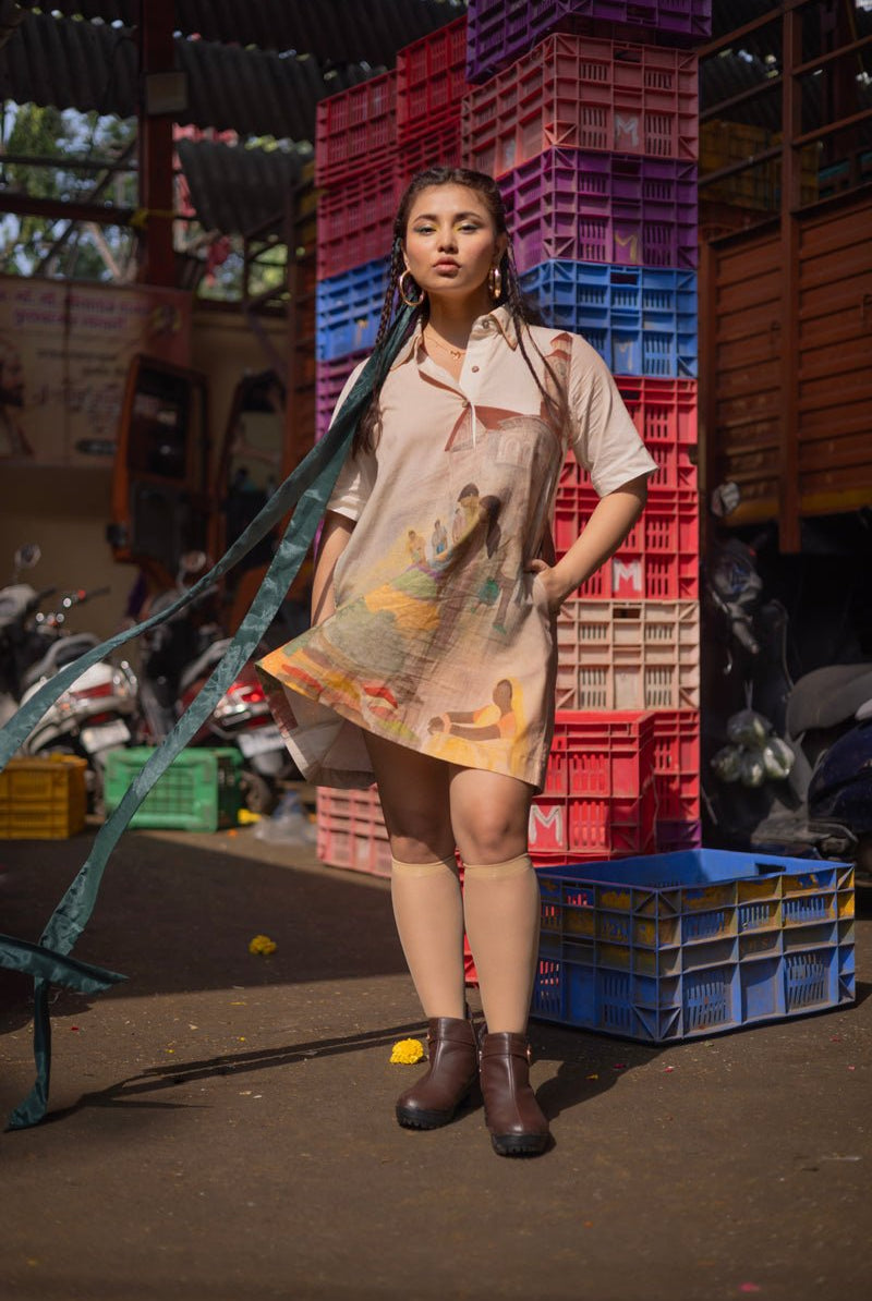 Crawford Dress - CiceroniShirt DressAsaii