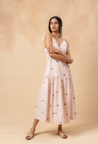 Crayon Wrap Dress - CiceroniDressesDoodlage