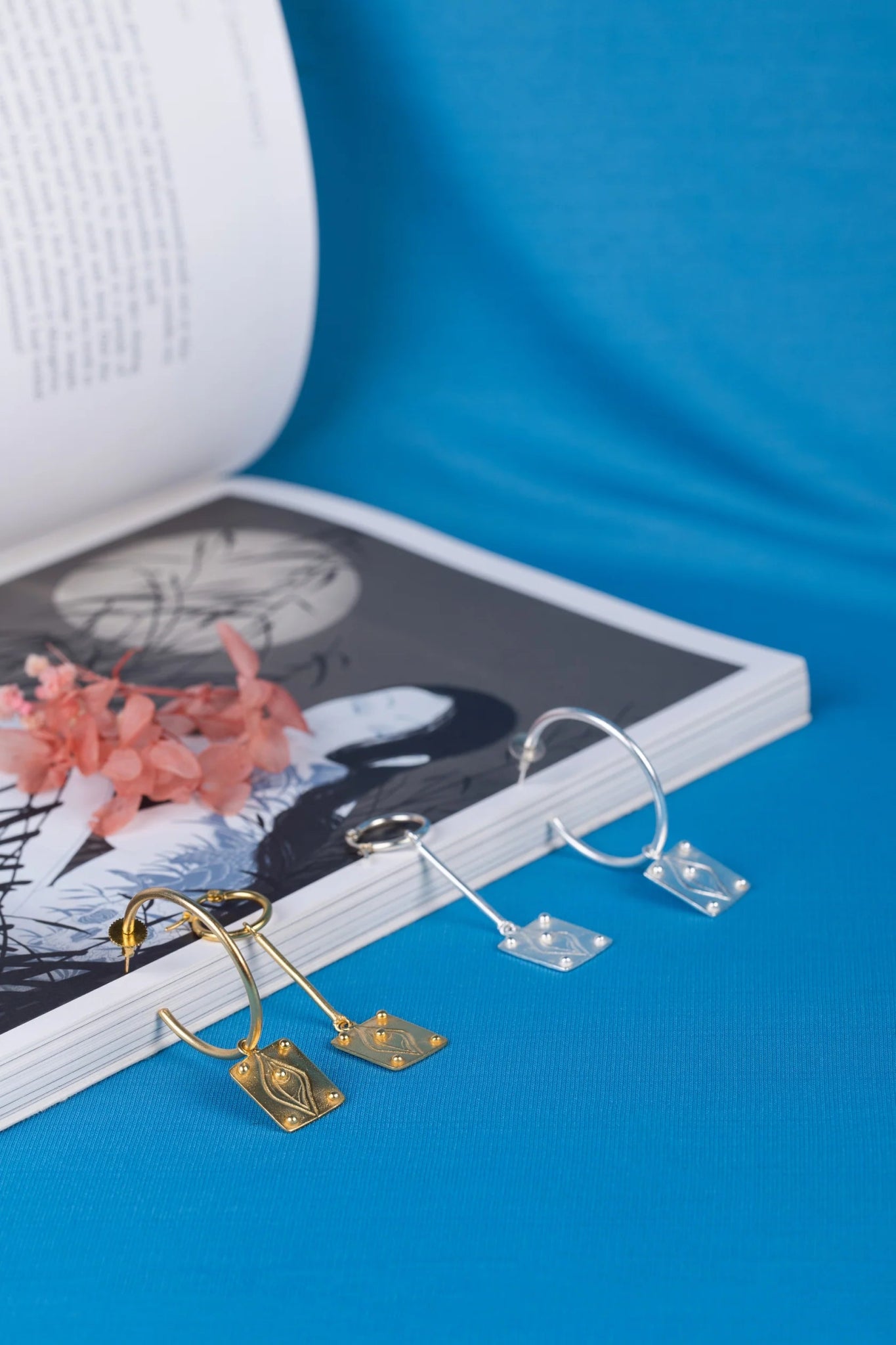 Creator Mismatched Hoops - CiceroniEarringsBatoki