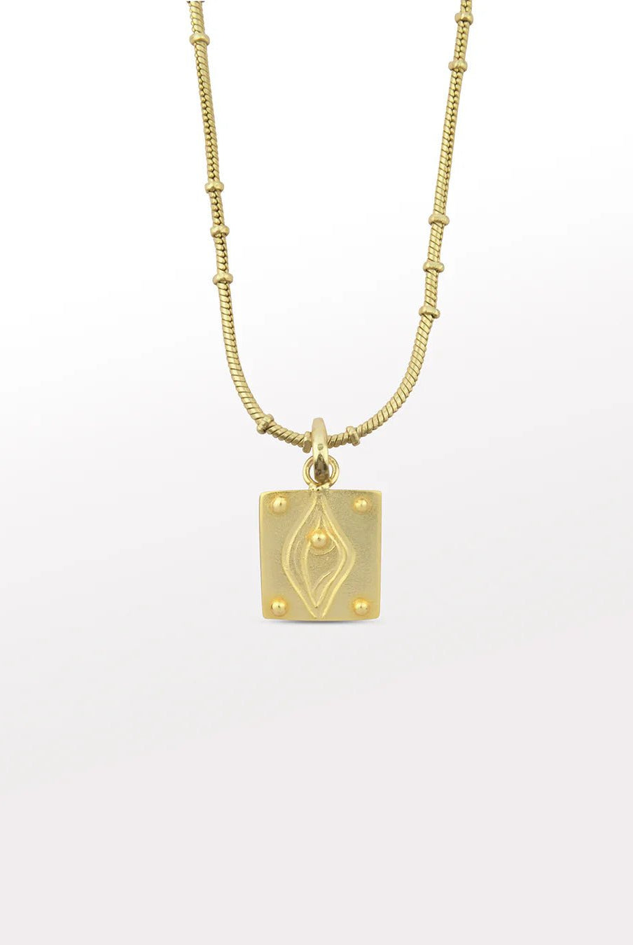 Creator Single Loop Pendant & Dotted Chain - CiceroniNeckpieceBatoki