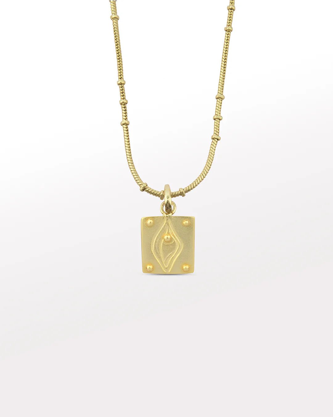 Creator Single Loop Pendant & Dotted Chain - CiceroniNeckpieceBatoki