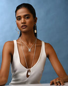 Creator Single Loop Pendant & Dotted Chain - CiceroniNeckpieceBatoki