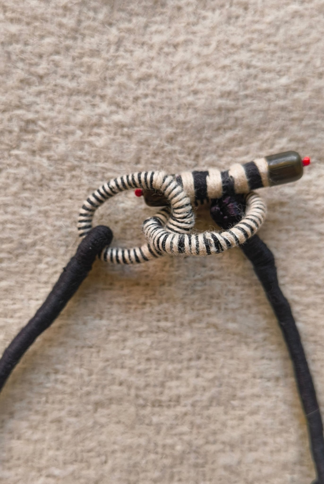 Crimson Bloom Statement Necklace - CiceroniNeckpieceBandish