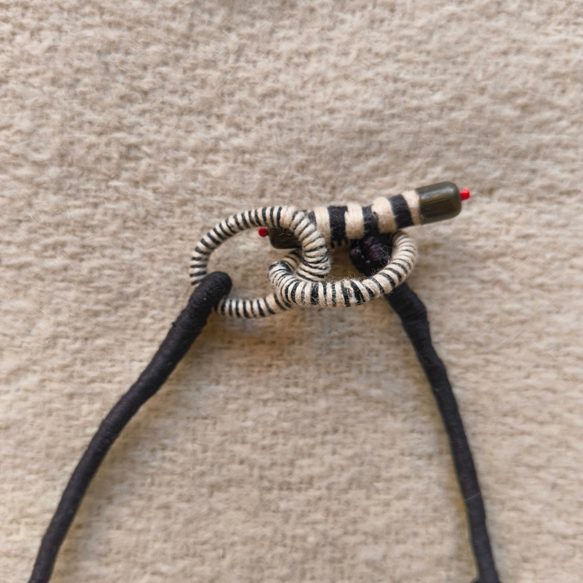 Crimson Bloom Statement Necklace - CiceroniNeckpieceBandish