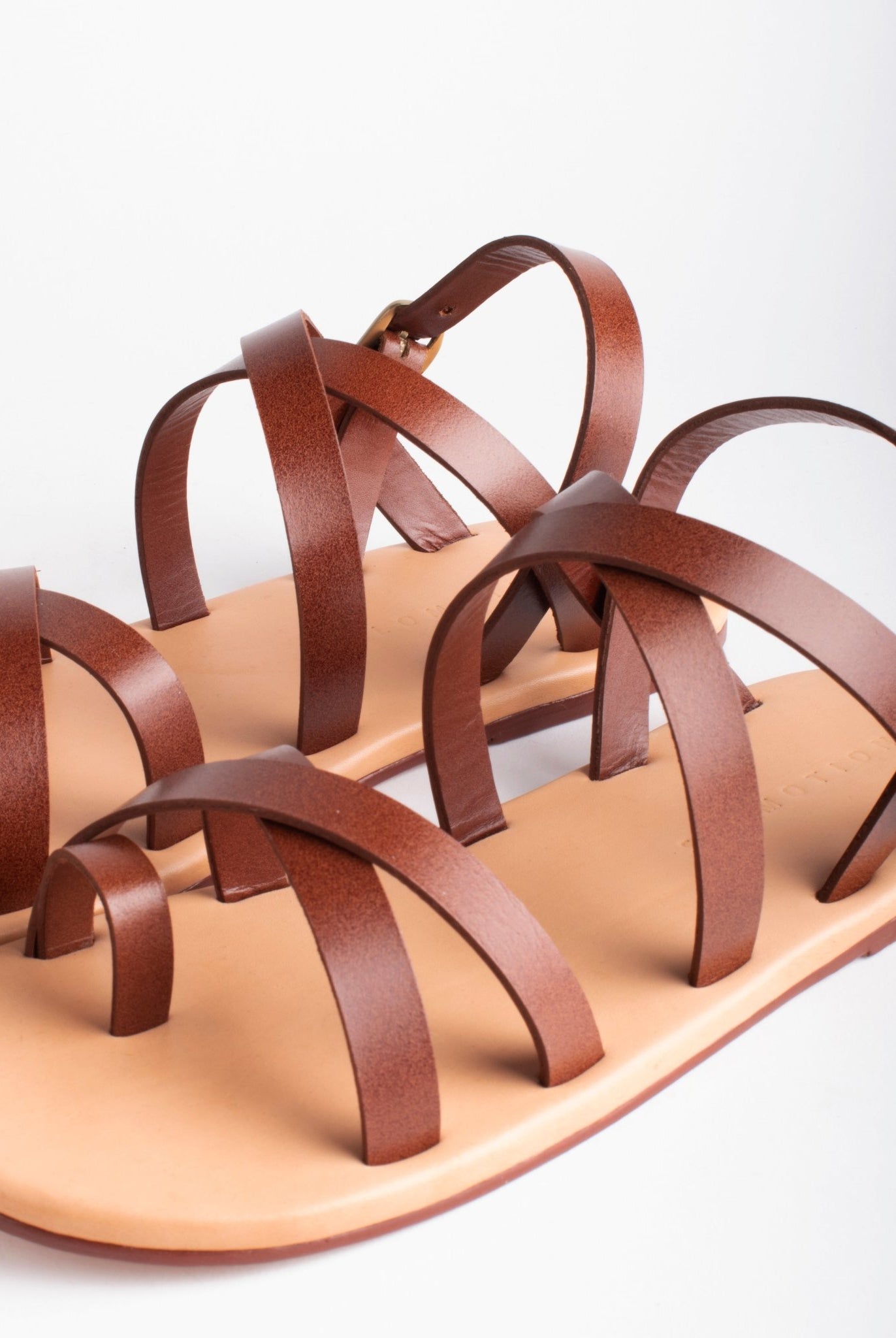 Criss Cross Strap Sandals - CiceroniSandalsSlomotion