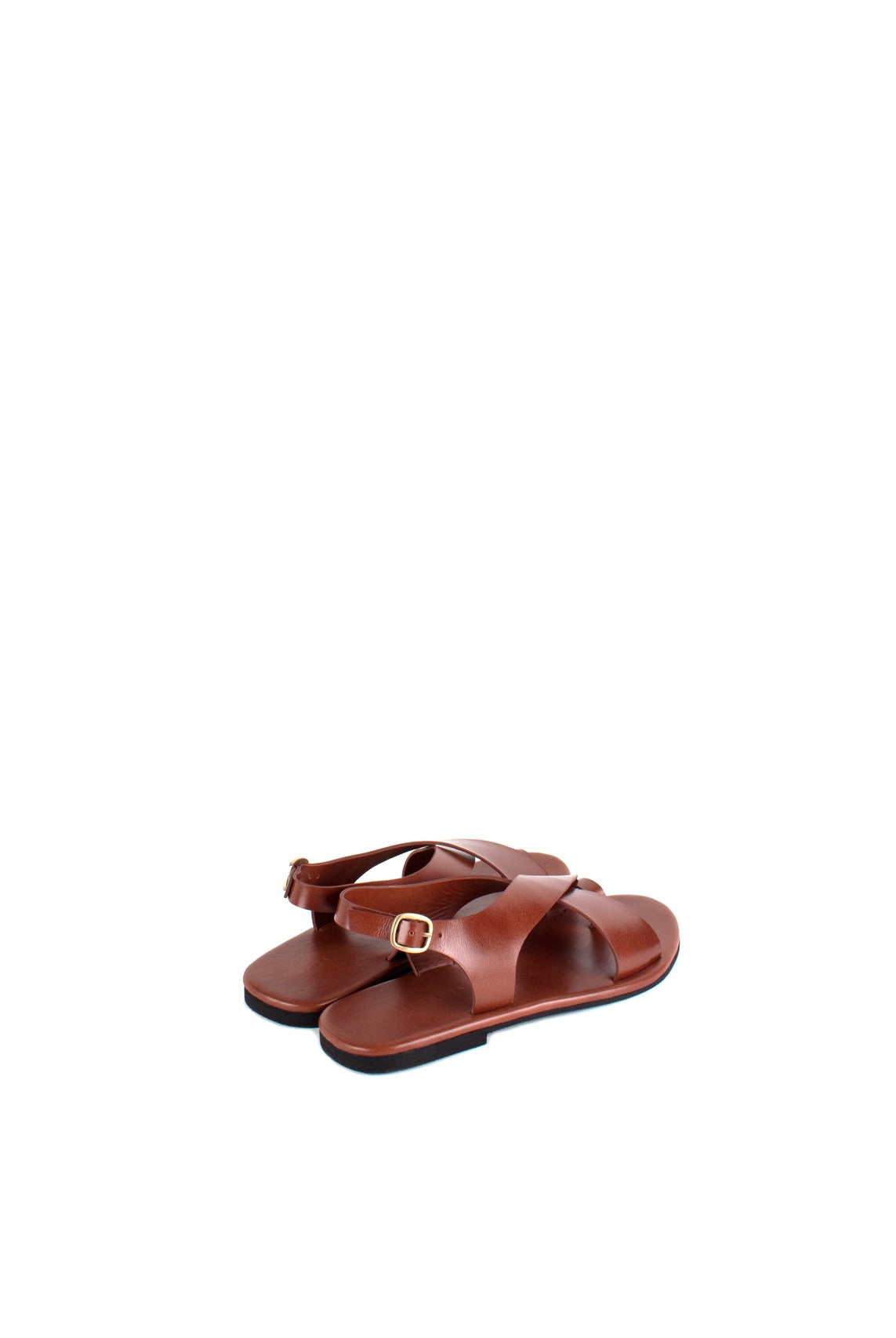 Crossover Strap Leather Men's Sandals - CiceroniSandalsSlomotion