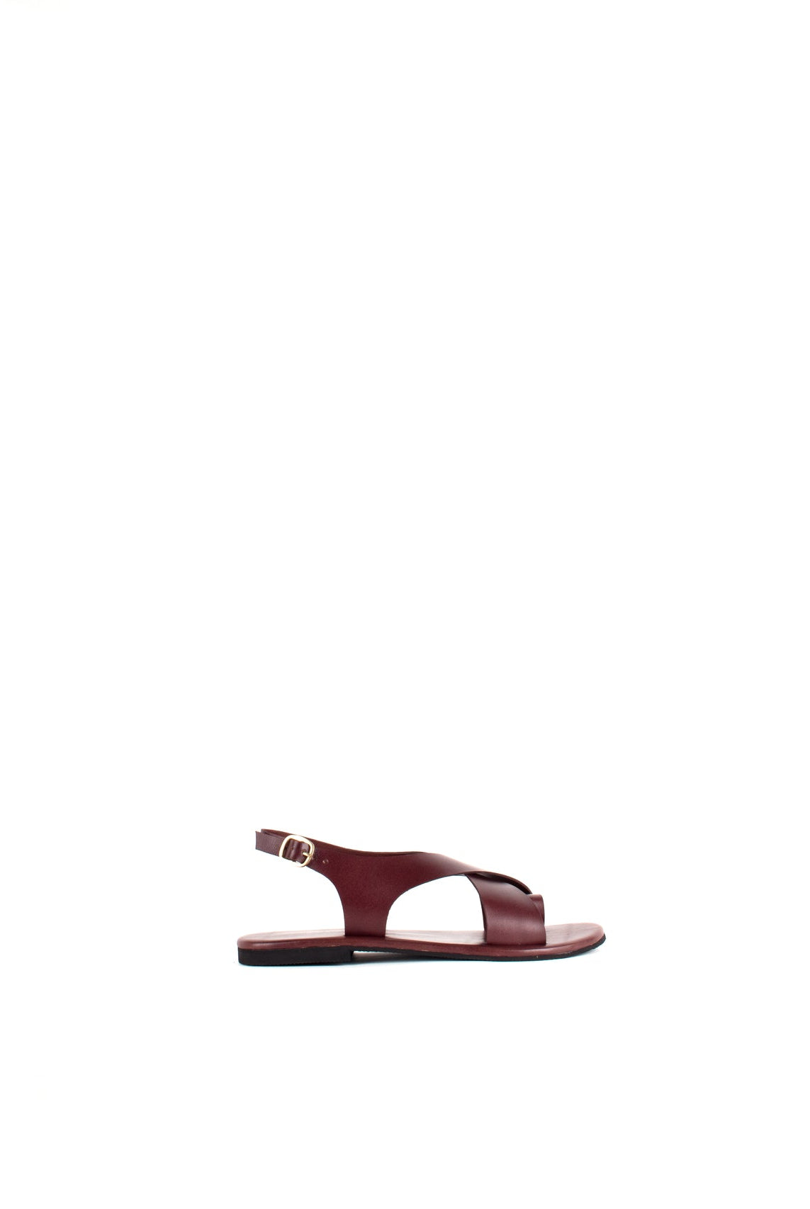 Crossover Strap Leather Men's Sandals - CiceroniSandalsSlomotion