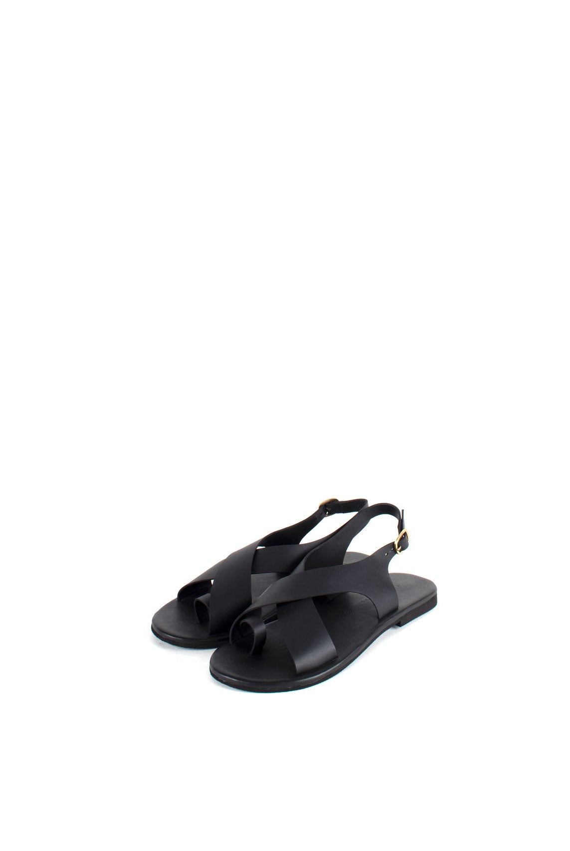 Crossover Strap Leather Men's Sandals - CiceroniSandalsSlomotion