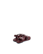 Crossover Strap Leather Women's Sandals - CiceroniSandalsSlomotion